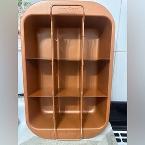 Copper Chef Nonstick 9-Cavity Brown Muffin & Mini Loaf Pan